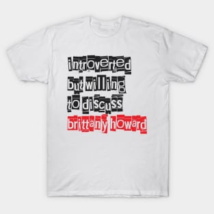 Introverted & Music-Brittany Howard T-Shirt